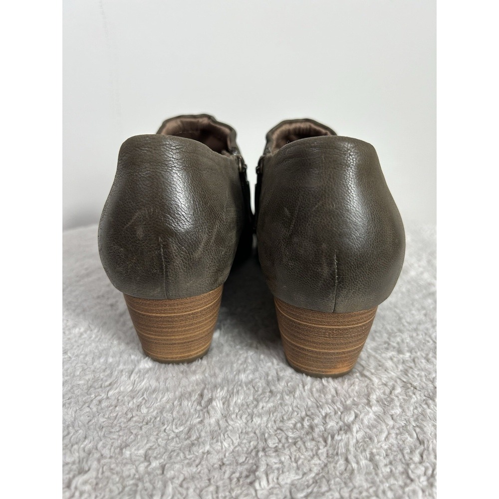 Dansko Debbie Burnished Ankle Boots, Taupe, Women's 37 EU (US 6.5-7) - Picture 4 of 15